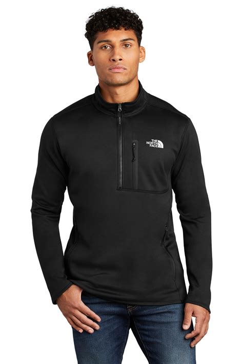 north face zipped fleece.